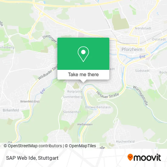 Карта SAP Web Ide