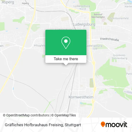 Карта Gräfliches Hofbrauhaus Freising