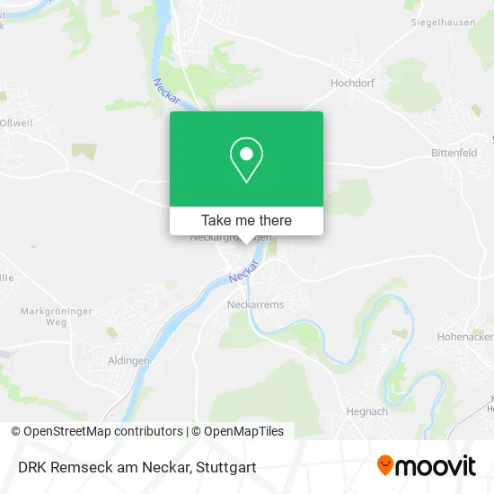Карта DRK Remseck am Neckar