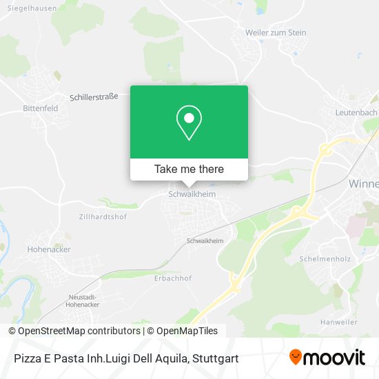 Карта Pizza E Pasta Inh.Luigi Dell Aquila