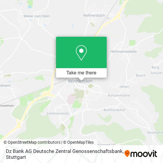 Dz Bank AG Deutsche Zentral Genossenschaftsbank map