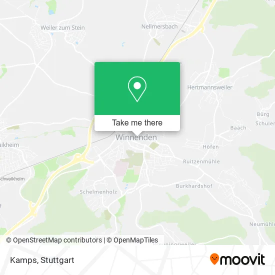 Карта Kamps