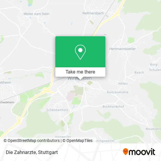 Карта Die Zahnarzte