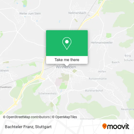 Карта Bachteler Franz