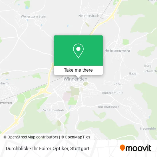 Карта Durchblick - Ihr Fairer Optiker