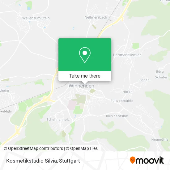 Карта Kosmetikstudio Silvia