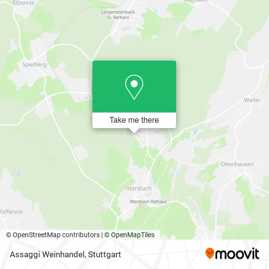 Карта Assaggi Weinhandel