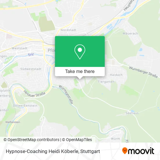 Карта Hypnose-Coaching Heidi Köberle