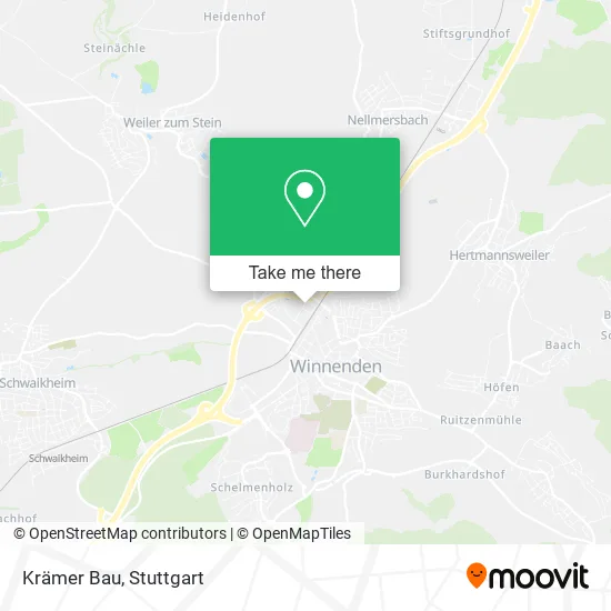 Карта Krämer Bau
