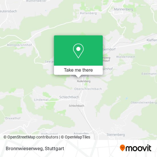 Bronnwiesenweg map