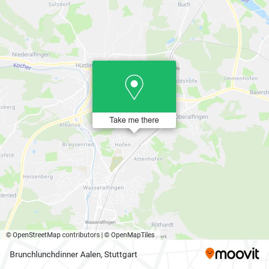 Brunchlunchdinner Aalen map