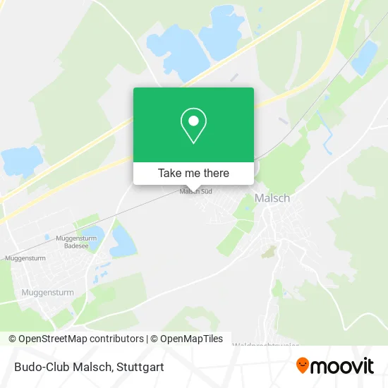 Карта Budo-Club Malsch