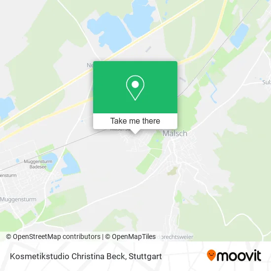 Карта Kosmetikstudio Christina Beck