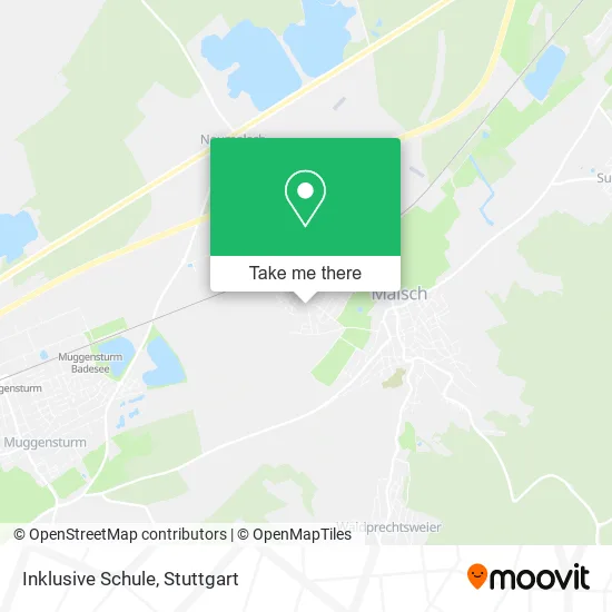 Карта Inklusive Schule