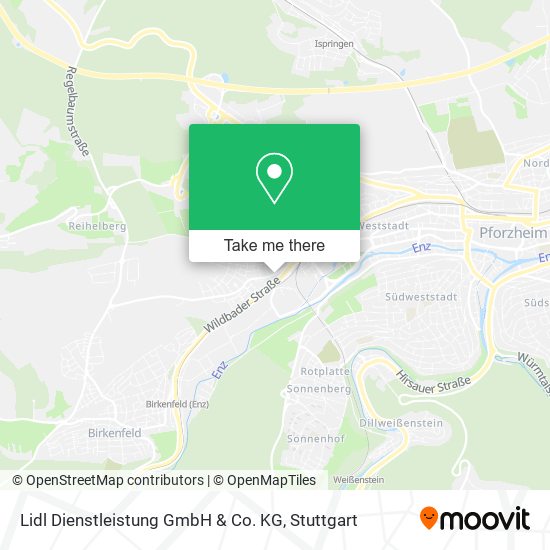 Lidl Dienstleistung GmbH & Co. KG map