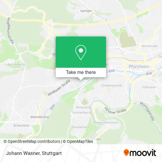 Карта Johann Wasner