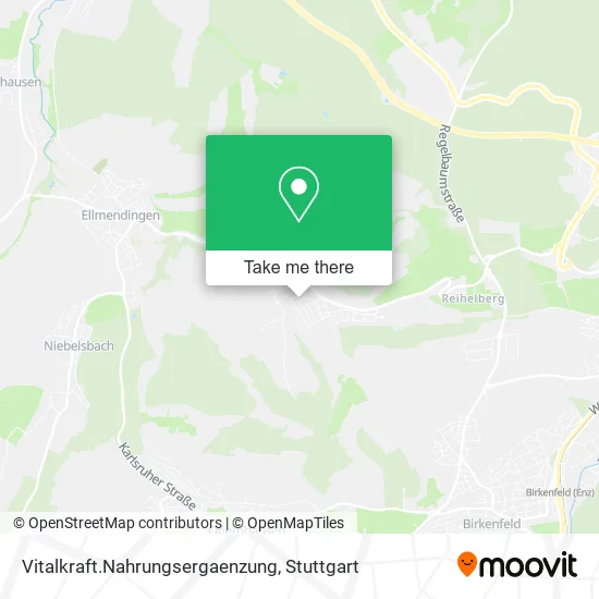 Карта Vitalkraft.Nahrungsergaenzung