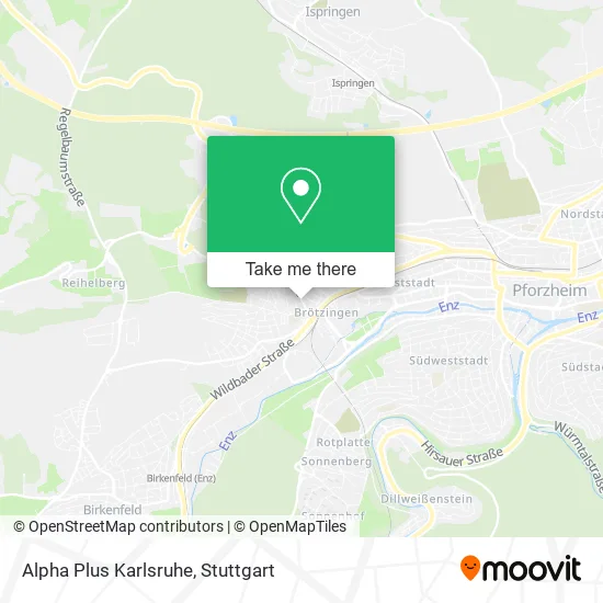 Карта Alpha Plus Karlsruhe
