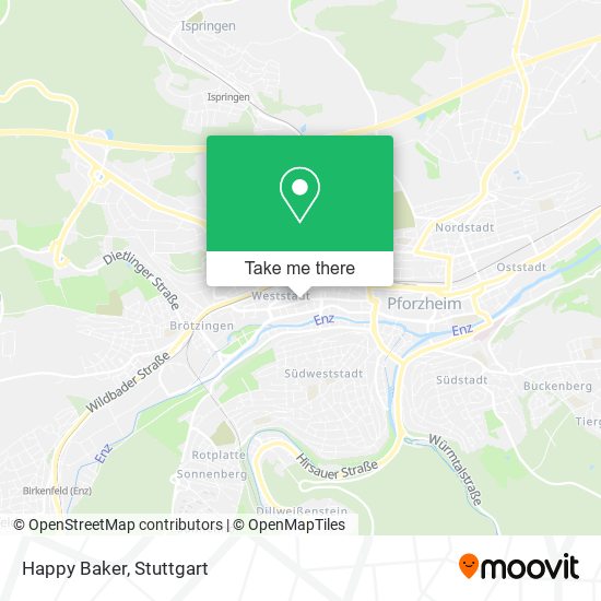 Happy Baker map