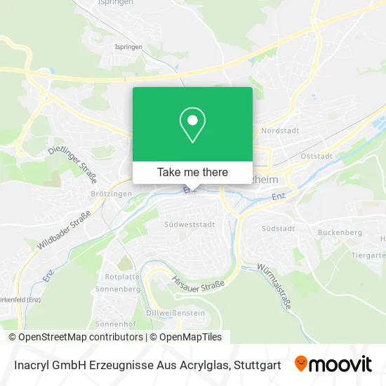 Карта Inacryl GmbH Erzeugnisse Aus Acrylglas