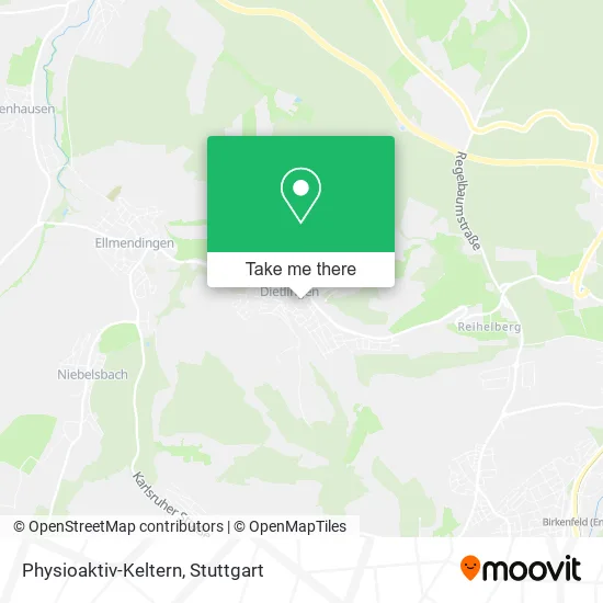 Карта Physioaktiv-Keltern