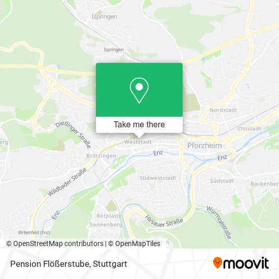 Карта Pension Flößerstube