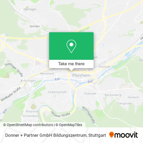 Карта Donner + Partner GmbH Bildungszentrum