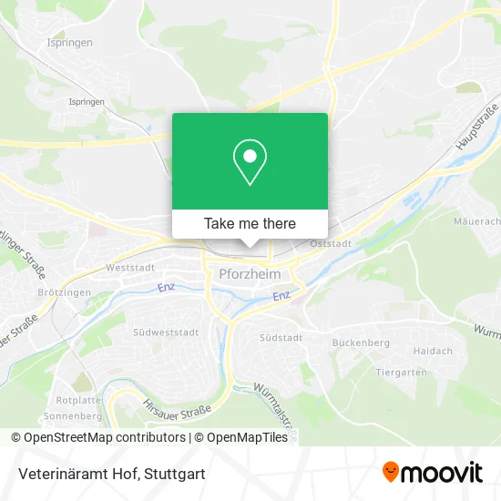 Карта Veterinäramt Hof