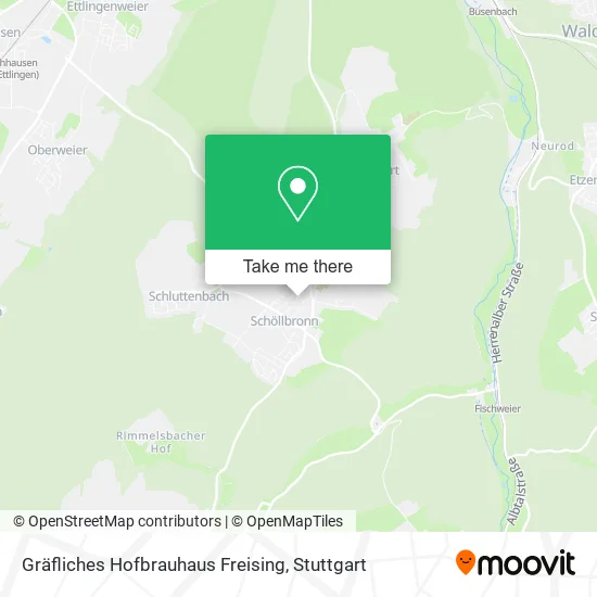 Карта Gräfliches Hofbrauhaus Freising