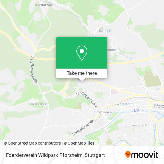 Foerderverein Wildpark Pforzheim map