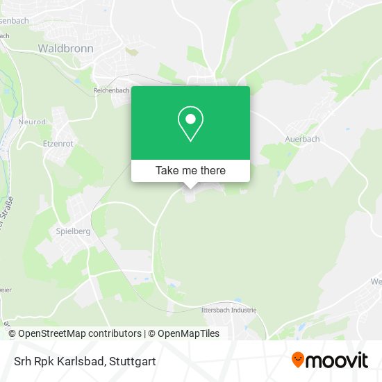 Карта Srh Rpk Karlsbad
