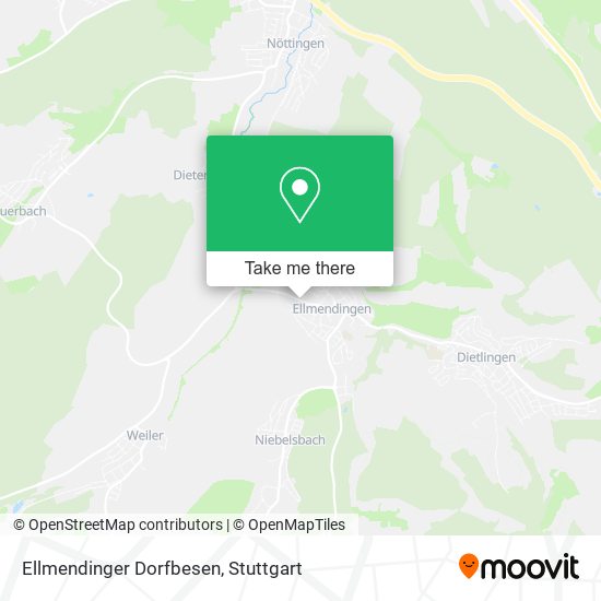 Ellmendinger Dorfbesen map
