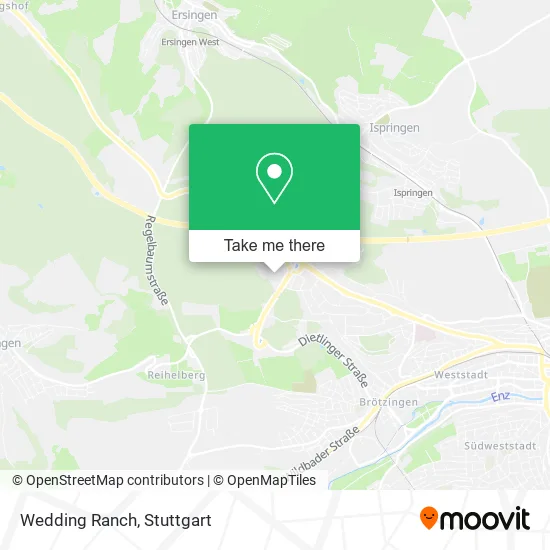 Карта Wedding Ranch