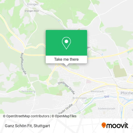 Карта Ganz Schön Fit