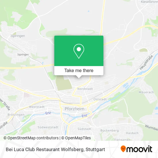 Карта Bei Luca Club Restaurant Wolfsberg