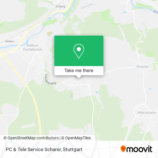 Карта PC & Tele Service Scharer