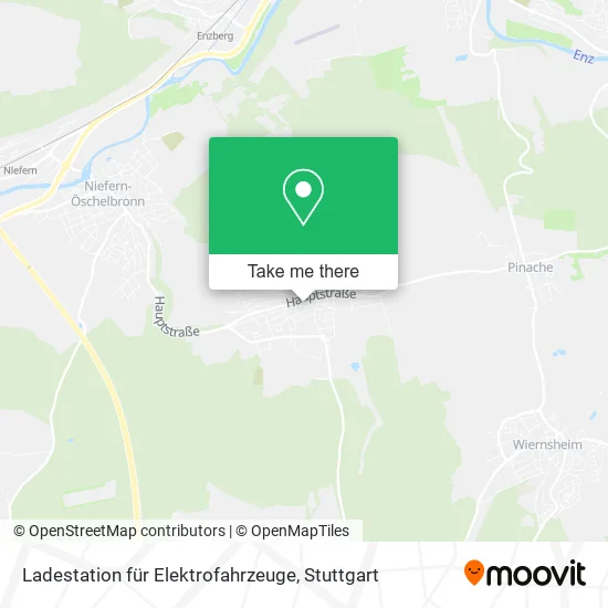 Карта Ladestation für Elektrofahrzeuge