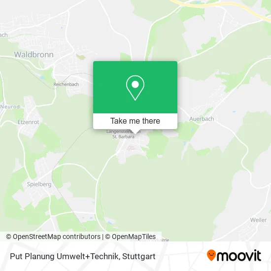 Карта Put Planung Umwelt+Technik