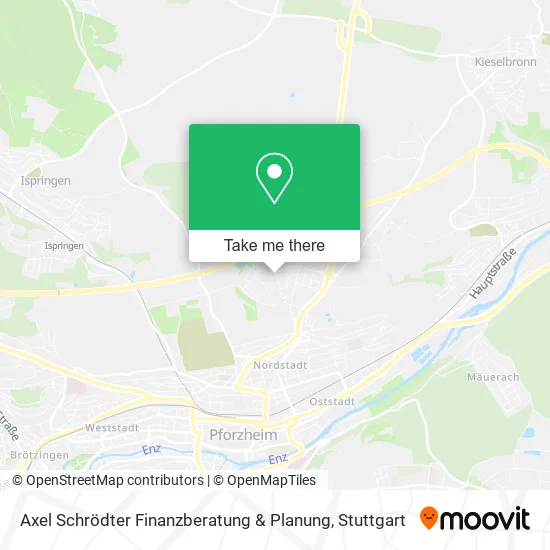Карта Axel Schrödter Finanzberatung & Planung