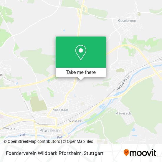 Карта Foerderverein Wildpark Pforzheim