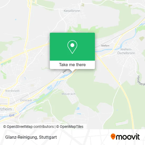 Карта Glanz-Reinigung