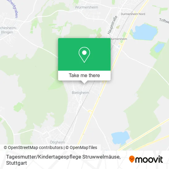 Карта Tagesmutter / Kindertagespflege Struwwelmäuse
