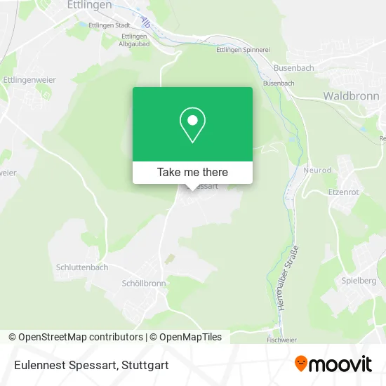 Карта Eulennest Spessart
