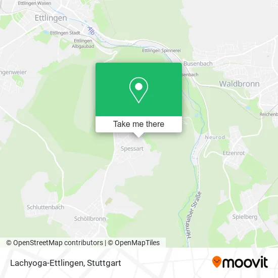 Карта Lachyoga-Ettlingen