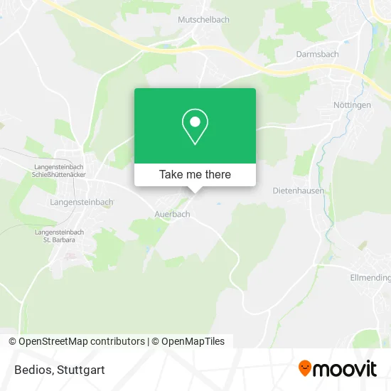 Карта Bedios