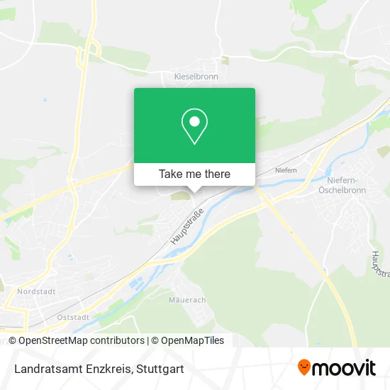 Карта Landratsamt Enzkreis