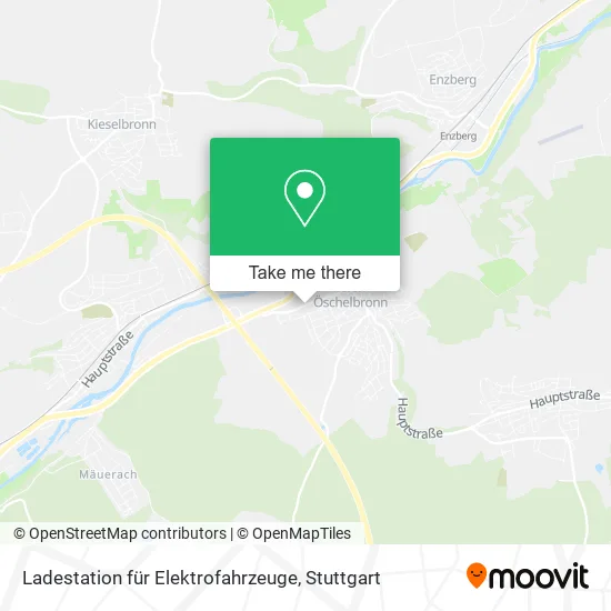Карта Ladestation für Elektrofahrzeuge