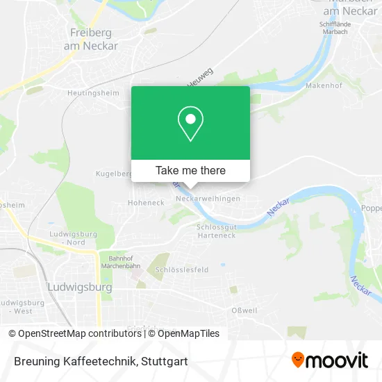 Карта Breuning Kaffeetechnik