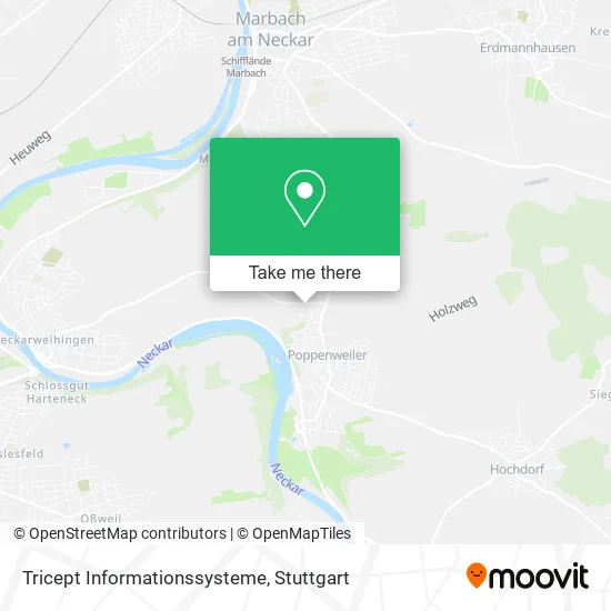 Карта Tricept Informationssysteme