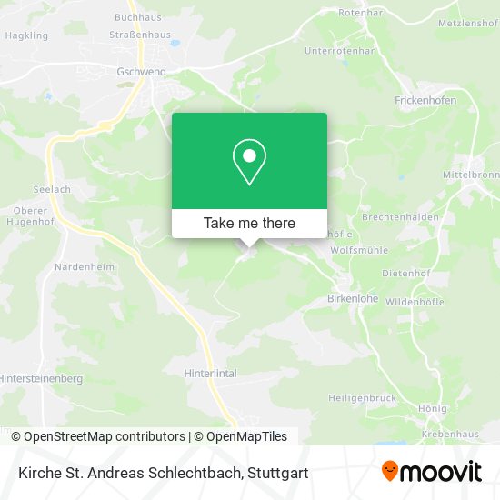 Kirche St. Andreas Schlechtbach map